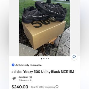 Adidas Yeezy 500 ‘Utility Black’